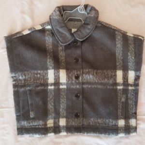 Toddler girls poncho